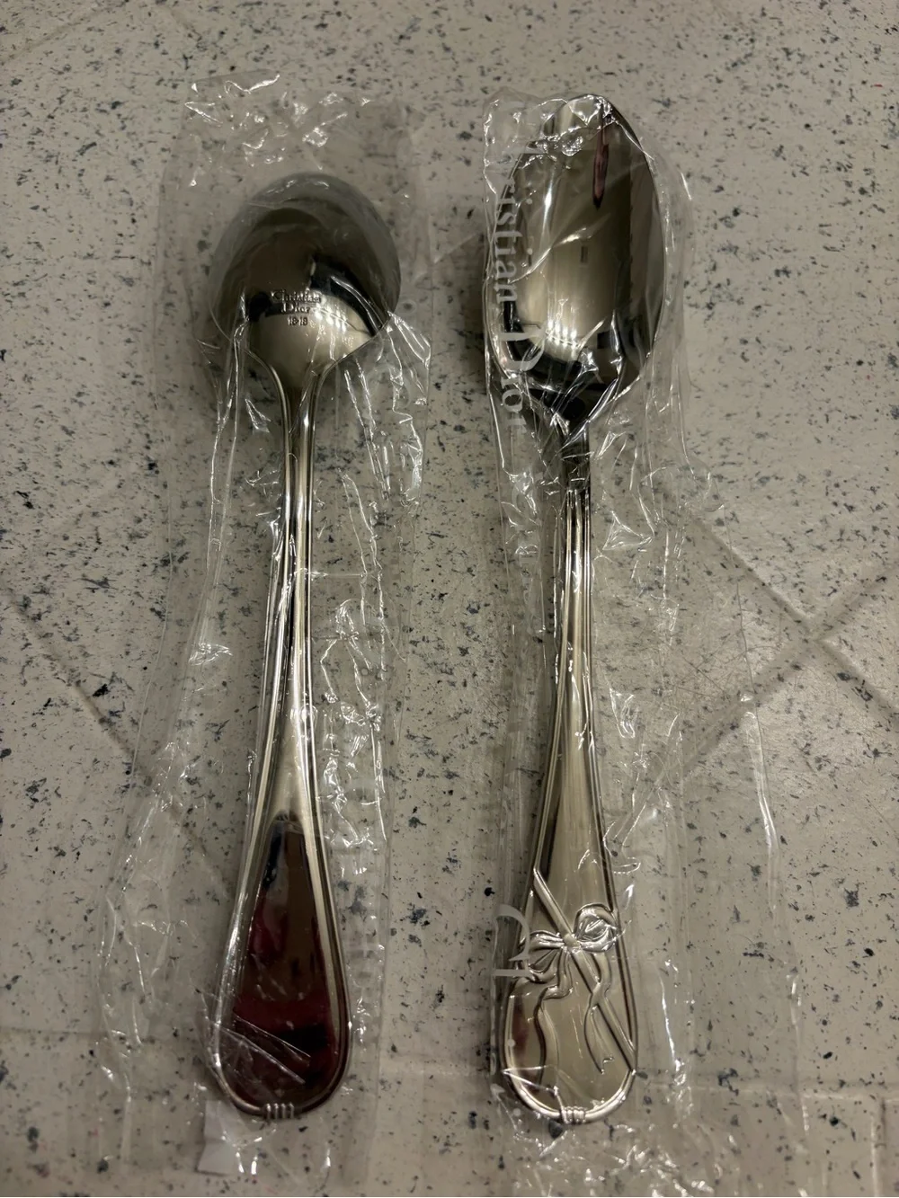 Christian Dior - Set of 2 Spoons Authentic